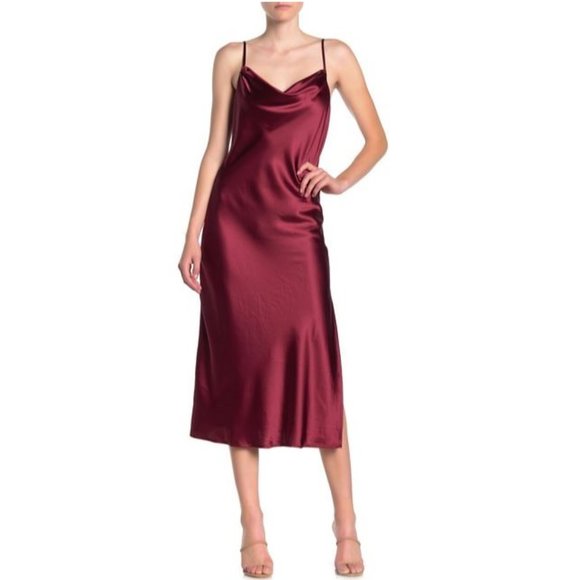 Dress Forum Dresses & Skirts - Dress Forum Satin Cowl Neck Dress